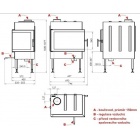 Дровяная топка ABX Cardiff P