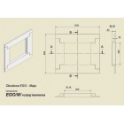 Каминный портал Kratki EMPERADOR для топок Maja, Antek