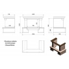 Каминная облицовка Kratki Etna для Oliwia/Wiktor