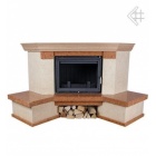 Каминная облицовка Kratki Bella угловая для топок Oliwia/Wiktor