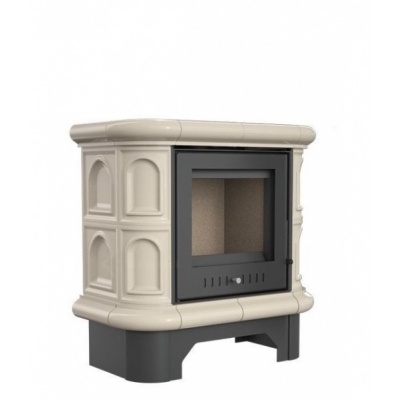 Печь-камин для дома и дачи Kratki WK440 крем - купить по специальной цене в интернет-магазине "Уют в доме"