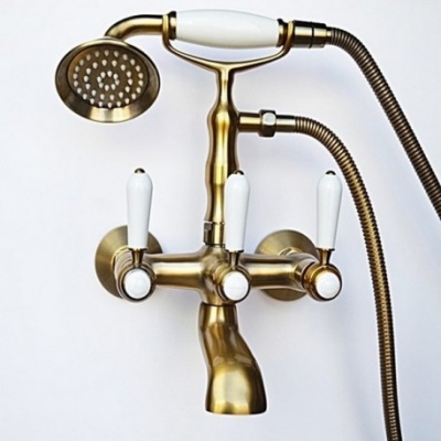 Смеситель для ванны Magliezza Bianco 50105-4-br бронза - купить по специальной цене в интернет-магазине "Уют в доме"