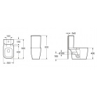 Унитаз-компакт (полный комплект) BelBagno Prado BB10150CP