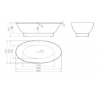 Мраморная ванна Esse Barbados