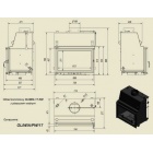 Дровяная топка Kratki Oliwia/PW/17/W