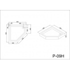   Black & White P-09H 90x90 