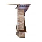 Камин из камня FireBird Валенсия-Pro угловая