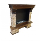 Камин из камня FireBird Валенсия-Pro угловая