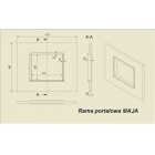 Рамка Kratki Ramka/M/Botticino для Maja/Antek