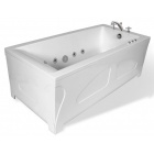 Прямоугольная мраморная ванна Эстет Дельта 170А