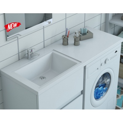 Раковина Эстет Даллас 120 (левая) - купить по специальной цене в интернет-магазине "Уют в доме"