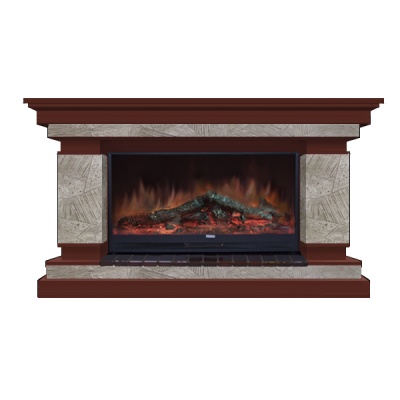 Камин для дома и дачи Glenrich Лорд P 86 Марсель красное дерево - купить по специальной цене в интернет-магазине "Уют в доме"