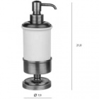 Настольный дозатор TW Bristol 180 (хром)
