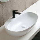 Раковина накладная Azzurra Elegance Circle 70х42 см (белый)