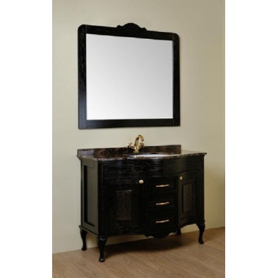 Зеркало Timo Amelia 100 H (черный с патиной золото) - купить по специальной цене в интернет-магазине "Уют в доме"