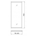 Прозрачная душевая перегородка Gemy A80