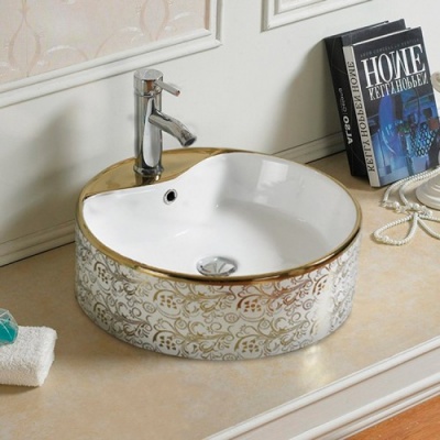 Раковина круглая Melana 7026GP-1 - купить по специальной цене в интернет-магазине "Уют в доме"