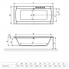    EXCELLENT Aquaria Lux 180x80