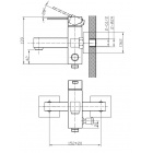 Смеситель для ванны Edelform Grano GR1810