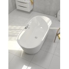 Овальная акриловая ванна BelBagno BB14-K