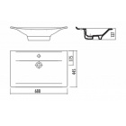 Раковина накладная Creavit MN170