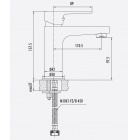 Cмеситель для раковины Creavit Sharp SR1500S
