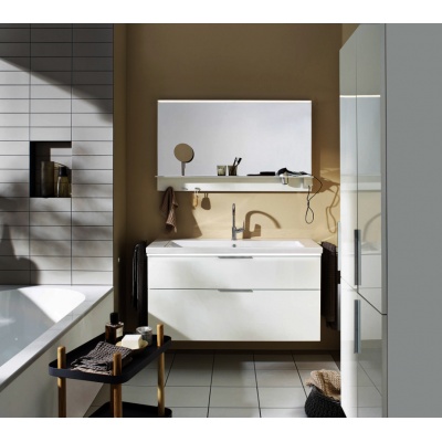Тумба с раковиной BURGBAD Eqio SEZA123F2009C001*1 - купить по специальной цене в интернет-магазине "Уют в доме"