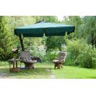 Квадратный садовый зонт Garden Way Paris SLHU007 зеленый