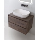 Подвесная тумба под раковину BelBagno Pietra Stone 80