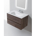 Подвесная тумба под раковину BelBagno Pietra Stone 80