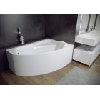 Угловая акриловая ванна Besco Rima 130x85 P