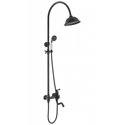 Душевая стойка TIMO Adelia SX- 6010/04 black -antique - купить по специальной цене в интернет-магазине "Уют в доме"