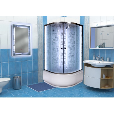 Душевая кабина Deto ЕМ4590 N LED - купить по специальной цене в интернет-магазине "Уют в доме"