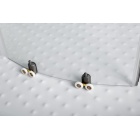 Угловая душевая кабина Deto ЕМ1511 R с гидромассажем и электрикой