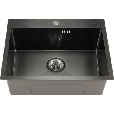Раковина Melana 6045 ProfLine сатин графит D6045HB - купить по специальной цене в интернет-магазине "Уют в доме"