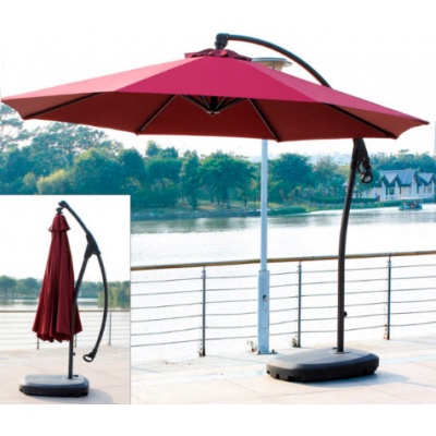 Садовый зонт Garden Way A005 бордовый - купить по специальной цене в интернет-магазине "Уют в доме"