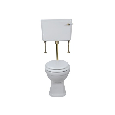 Унитаз Magliezza Retro 7009 BR (белое сиденье) - купить по специальной цене в интернет-магазине "Уют в доме"