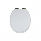 Унитаз напольный с бачком на средней трубе Magliezza Retro 7009 BR (белое сиденье)