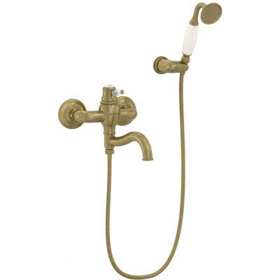 Смеситель для ванны Bennberg 13R0717 Bronze White Crystal - купить по специальной цене в интернет-магазине "Уют в доме"