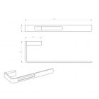 Держатель для туалетной бумаги Boheme Q 10945-G-B