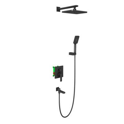 Душевая система скрытого монтажа Timo Torne SX-4399/03SM черный - купить по специальной цене в интернет-магазине "Уют в доме"