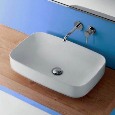 Раковина Kerasan Tribeca 514130 белая матовая - купить по специальной цене в интернет-магазине "Уют в доме"