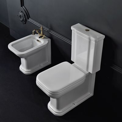 Унитаз-моноблок Kerasan Waldorf 411701 белый - купить по специальной цене в интернет-магазине "Уют в доме"