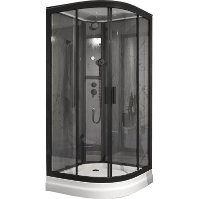 Душевая кабина Timo Ilma 909 Black - купить по специальной цене в интернет-магазине "Уют в доме"