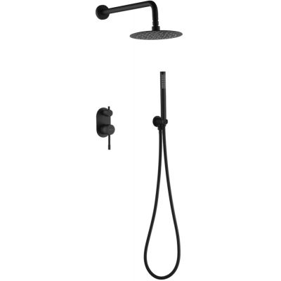 Душевой набор Boheme Uno 464-B черный - купить по специальной цене в интернет-магазине "Уют в доме"