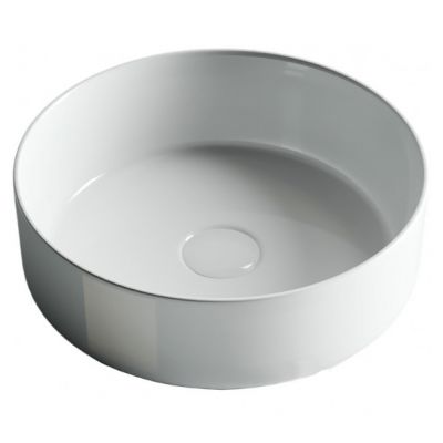 Раковина круглая Boheme 884 матовая белая d36 - купить по специальной цене в интернет-магазине "Уют в доме"