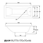   Byon Rutta 170x70 