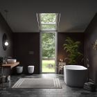 Сиденье для унитаза Kerasan Nolita Slim 539201 белое