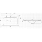 Раковина Vincea VCB-1F800W