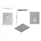 Поддон для душа из искусственного камня Vincea VST-4SR8010G